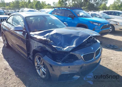 2016 BMW M235I из США, поврежденный, VIN WBA1J7C55GV360182